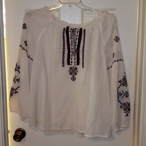 American Eagle Boho Blouse XL